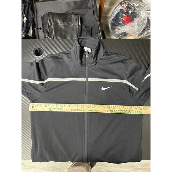 Nike Elite Basketball Warm Up Training Jacket Black Size Medium - Picture 4 of 12